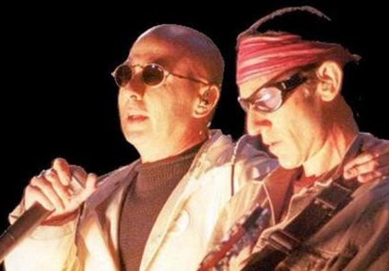 El Indio Solari y Skay Beilinson. Foto: Internet