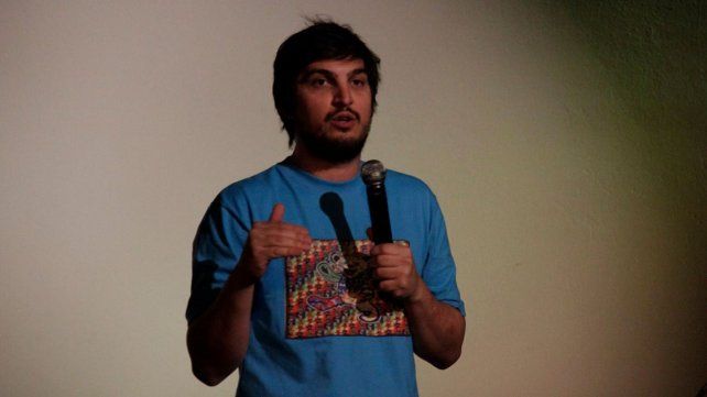 Local. Belisario Ruiz, del grupo Litoral Stand Up Comedy. 