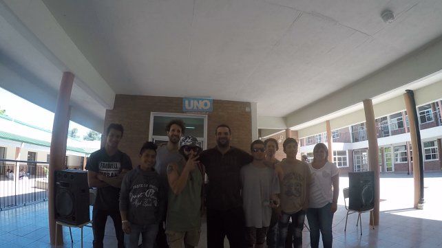 En la escuela Tabaré incluyeron al rap porque reconocieron que es una herramienta para los estudiantes. 