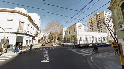 <div> La esquina de Balvanera en la que se produjo la detención</div><div><div></div></div>