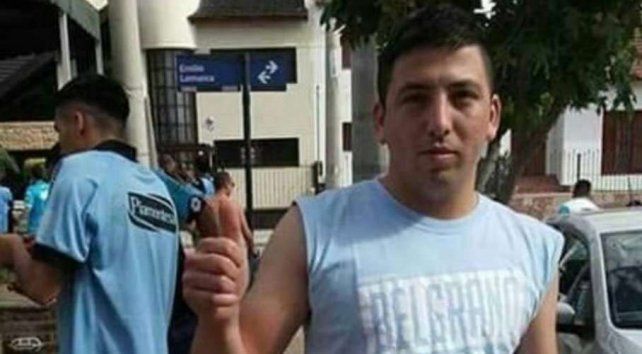 El hincha de Belgrano que fue arrojado desde la tribuna.