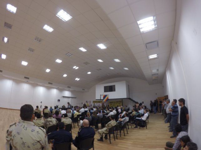 El salón de convenciones de Villaguay. Foto <b> UNO</b>.