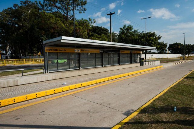 El Metrobus de Santa Fe.