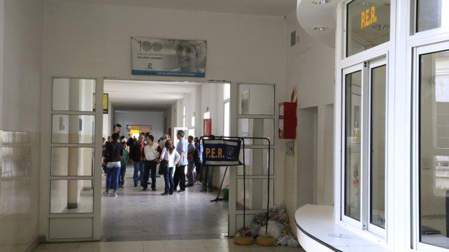 El herido fue operado en el hospital San Martín. 