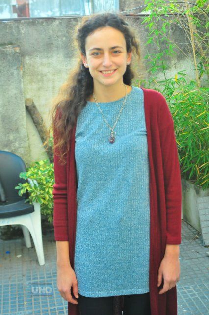 Nadia fue elegida para encabezar la lista de MST La Nueva Izquierda en la elección de medio término. Foto <b> UNO</b> Juan Manuel Hernández.