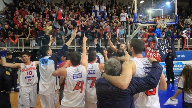 Olimpia ascendió al torneo Federal. Foto UNO Juan Ignacio Pereira