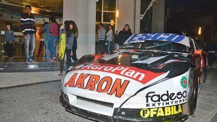 El auto de Guillermo Ortelli estuvo afuera del hotel Maran.
