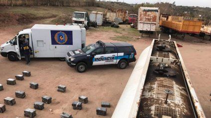 Secuestraron 3100 kilos de marihuana de un camión cisterna — Córdoba