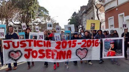 Reclamo. Tras dos años de marchas, la familia de Josefina espera una condena ejemplar.