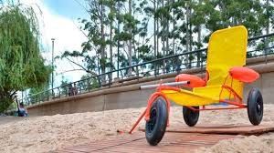 Concordia inauguró su primera playa accesible en febrero de este año. 