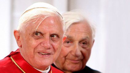 Benedicto XVI y Georg Ratzinger 