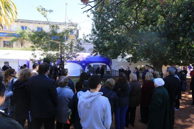 Acto por el 23º aniversario del atentado a la AMIA