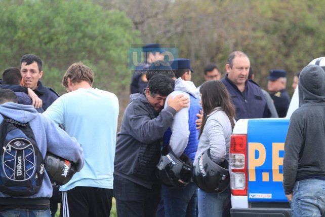 Familiares. Foto <b> UNO</b> Juan Ignacio Pereira.