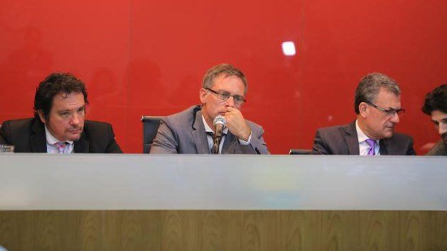 <b> La última palabra</b>. El tribunal escuchó los testimonios sobre el crimen de Pérez. Foto: Diego Arias.