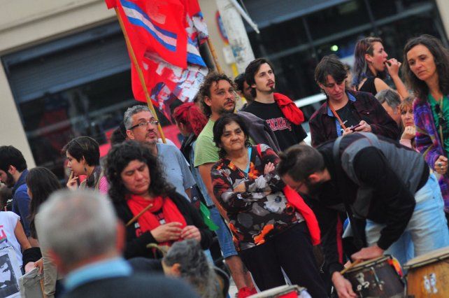 Luchadora. Isabel de Basualdo sigue reclamando justicia.
