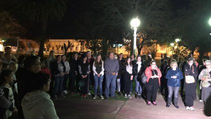 Marcha. Los vecinos volvieron a salir a las calles en Seguí. 