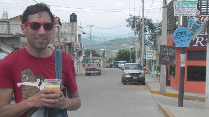 Convivir con el riesgo. Fabricio Godoy se fue hace cuatro años y está siempre alerta.