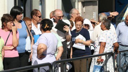 Jubilados. En pie de lucha. 