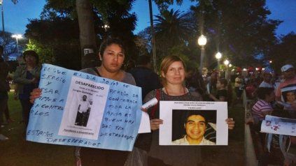 Yanina Duarte y Fiamma Chapay, piden que se intensifique la búsqueda.
